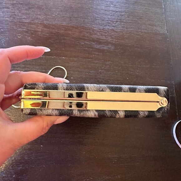 NEW Kate Spade Emanuelle Crystal Court Leopard Bag - Picture 5 of 12